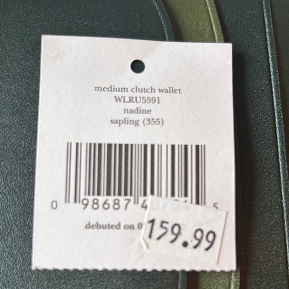 Kate Spade Nadine Medium Two-Tone Detailed Clutch - Picture 9 of 13